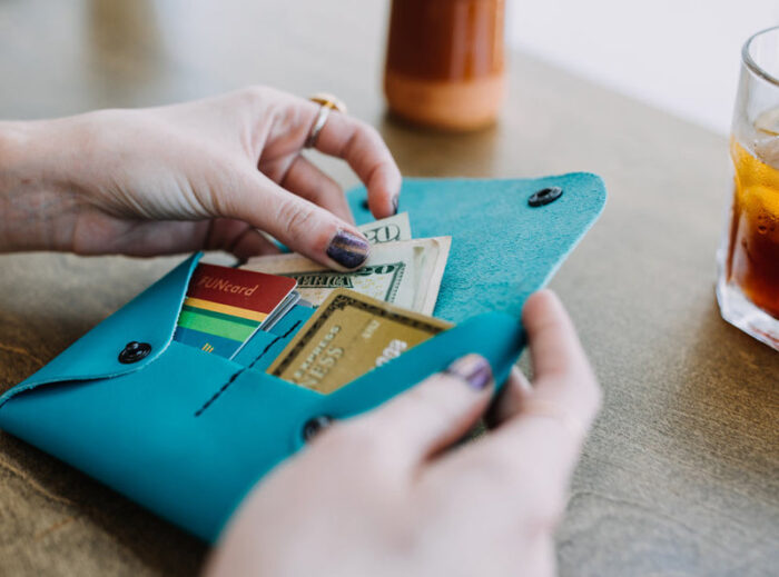 Brown Travel Wallet - Image 3