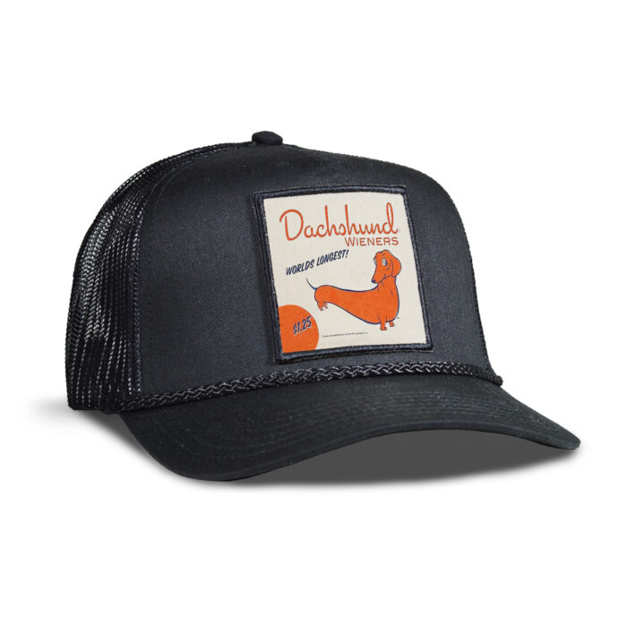 Dachshund Stanley Rope Trucker Hat
