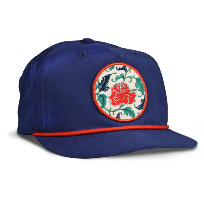 Red Flower Palmer Rope Hat