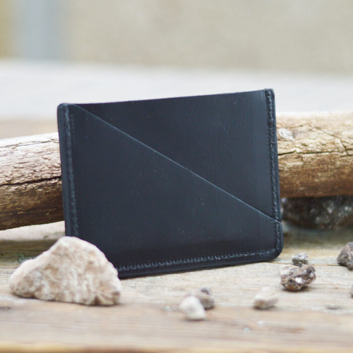Teal & Brown Crosscut Card Sleeve - Image 2