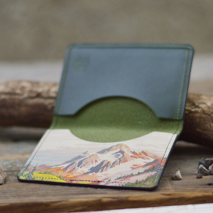 Painted Mountains Cardfolio Wallet