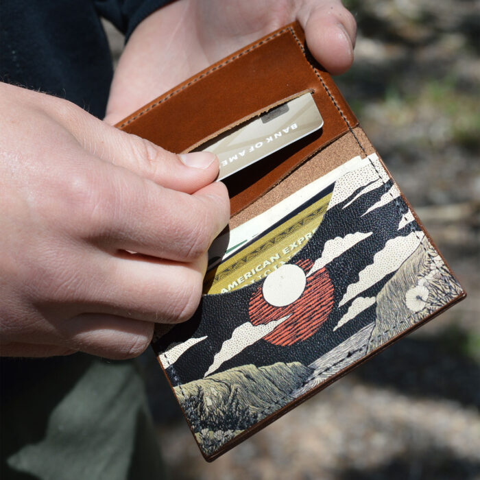 Red Pattern Essentials Wallet - Image 2