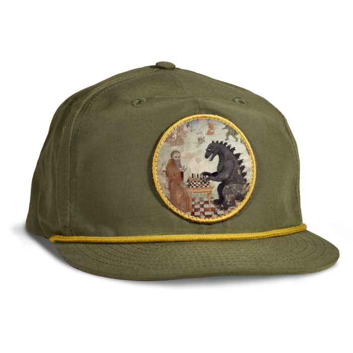 Godzilla Monk Chess Palmer Rope Hat