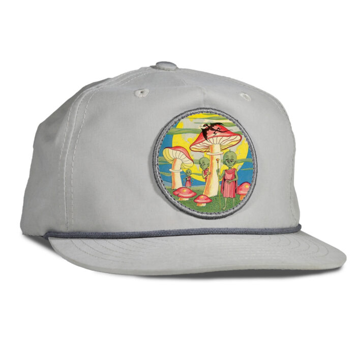 Mushroom Alien Palmer Rope Hat