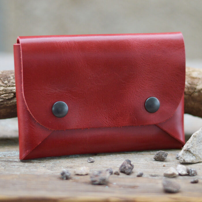 Red Travel Wallet