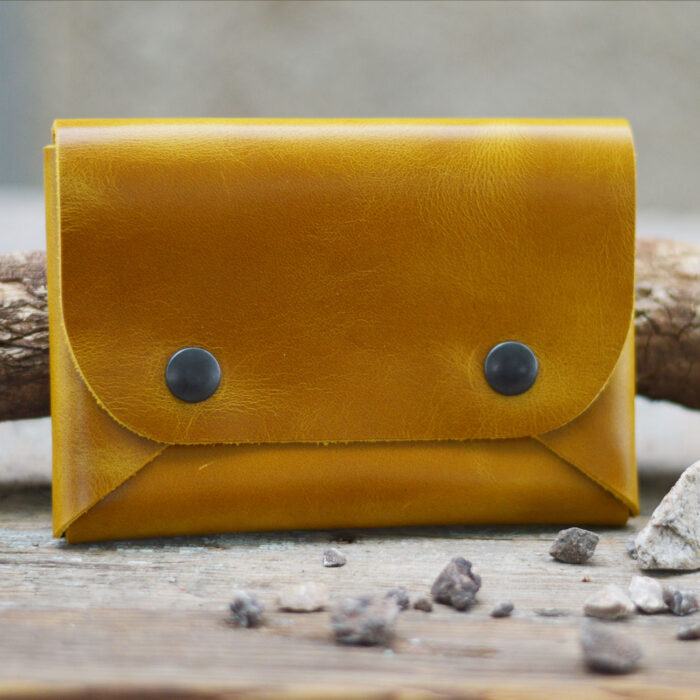 Yellow Travel Wallet
